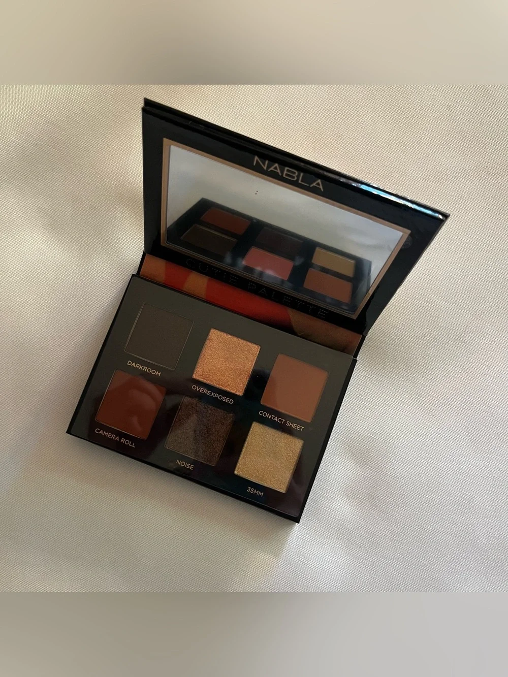 NABLA Analogue Cutie 6 Pan Vegan Eyeshadow Palette Full Size NWT